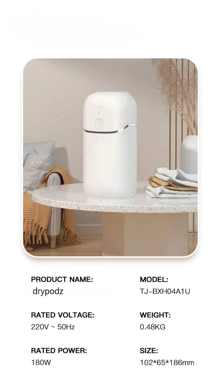 Drypodzâ„¢ Portable Clothes Dryer